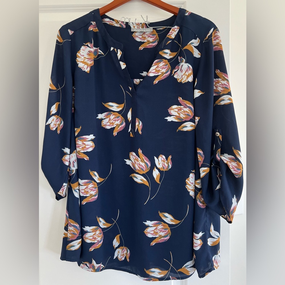 Koda Split Neck Blouse